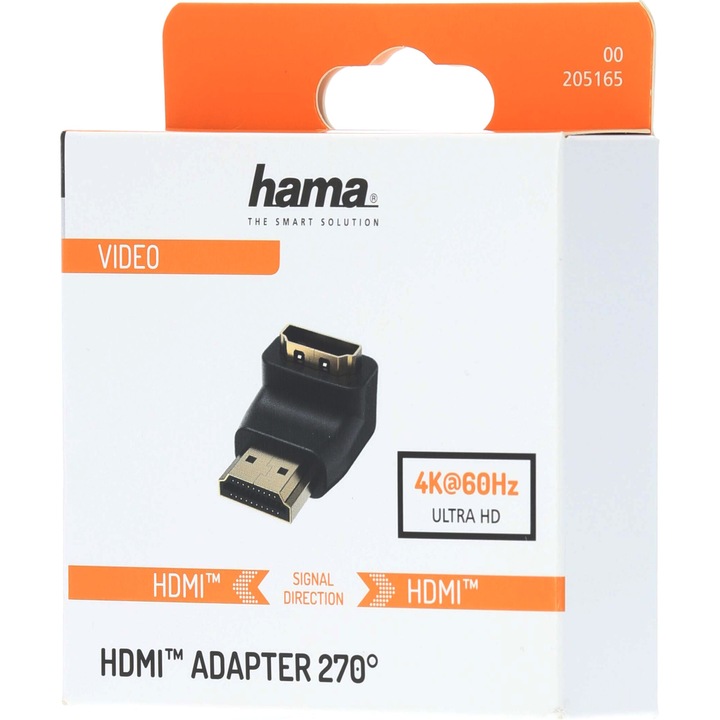 Адаптер HDMI Hama 205165, Черен