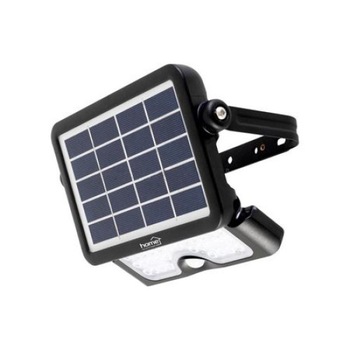 Reflector profesional Solar LED cu Functia Senzor Miscare, Flux Luminos 500 lm, Temperatura Culoare 6000 K, Acumulator Incorporat Li-Ion, Design Compact, Negru Reflector profesional Solar LED cu Functia Senzor Miscare, Flux Luminos 500 lm, Temperatura Culoare 6000 K, Acumulator Incorporat Li-Ion, Design Compact, Negru