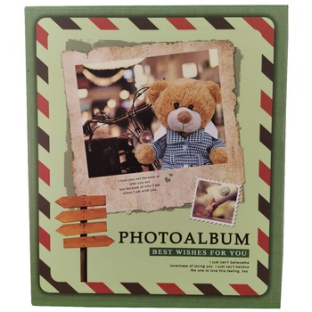 Album foto verde in cutie, 60 poze, 7-4/5 Album foto verde in cutie, 60 poze, 7-4/5