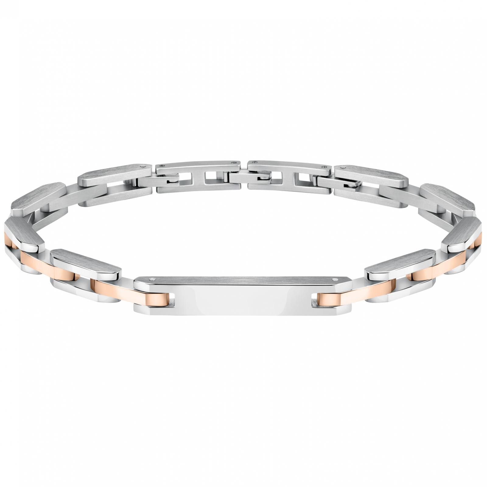 Bratara Sector SAFT52, Argintiu, Rose gold