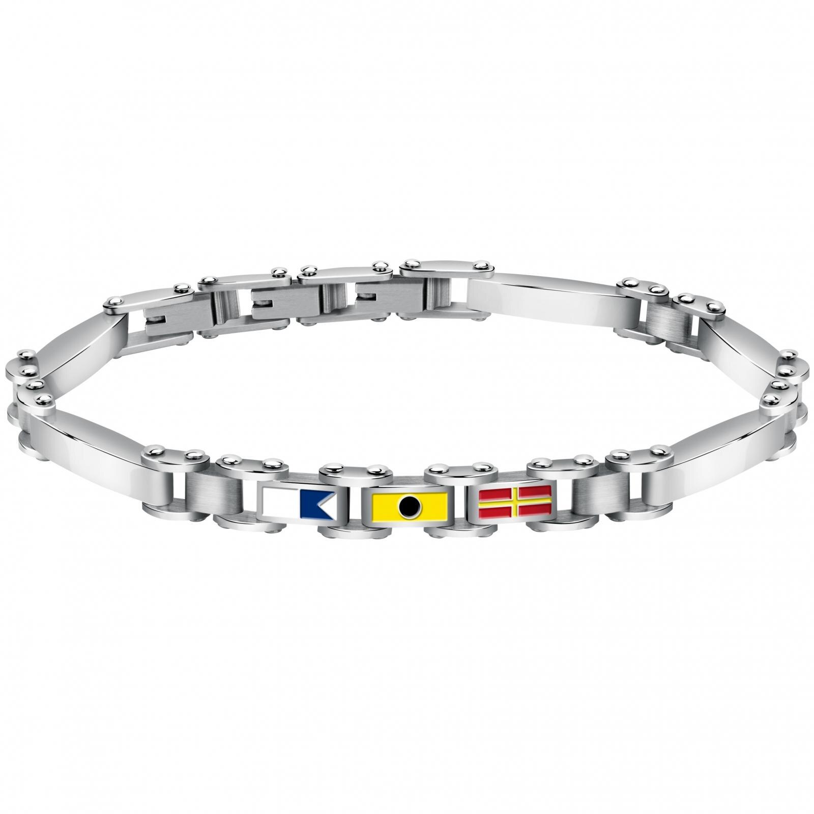 Bratara Sector SAGJ17, Argintiu, Multicolor