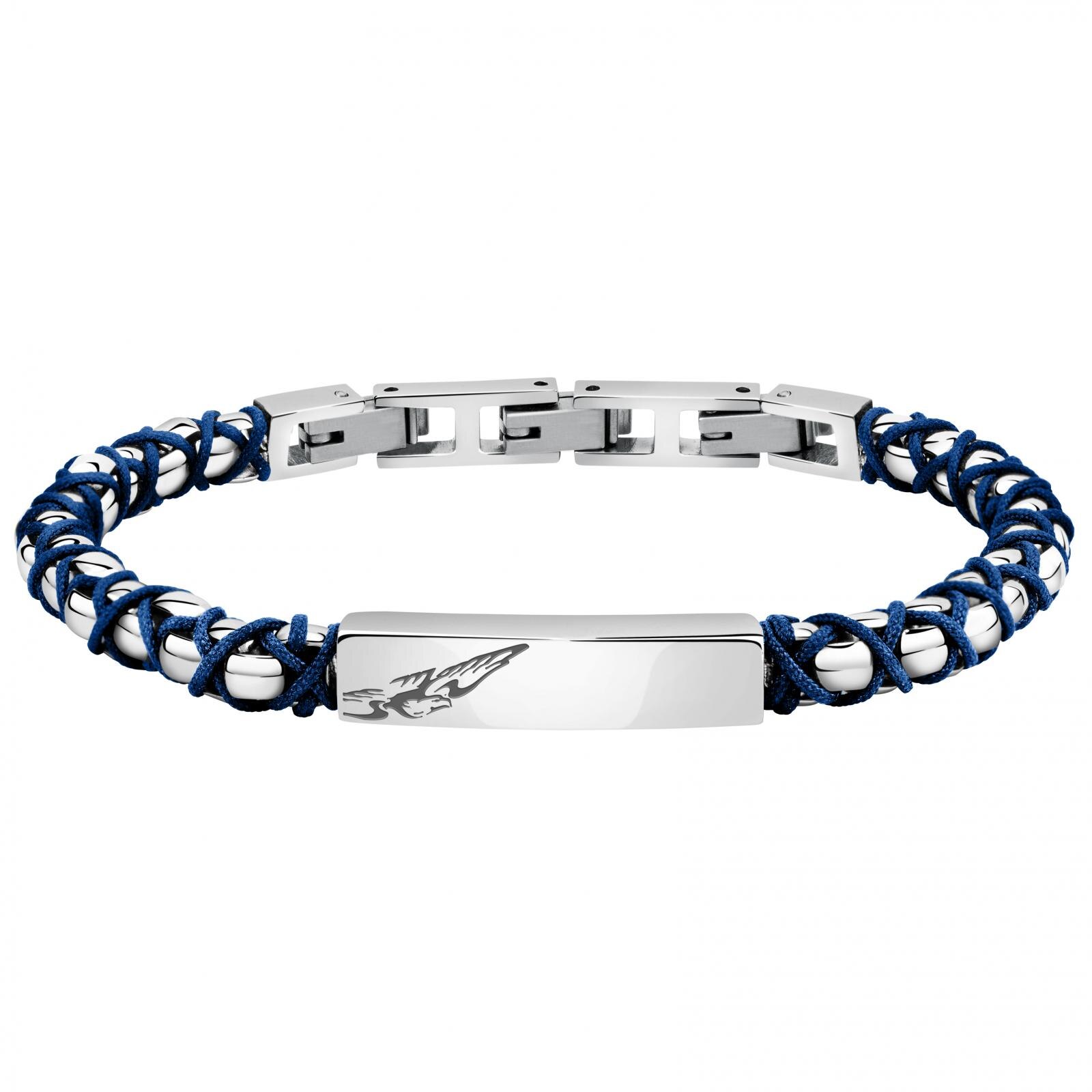 Bratara Sector SZV69, Argintiu, Albastru