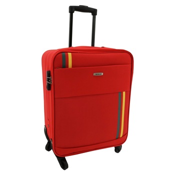 Troler Lamonza Marshal Rosu, 55x40x25 cm Troler Lamonza Marshal Rosu, 55x40x25 cm