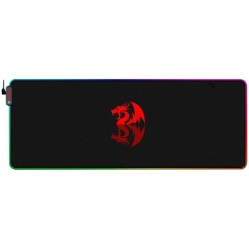 Mousepad gaming Redragon Neptune, iluminare RGB, suprafata textila, margini cusute, USB Type-C, dimensiuni 800 x 300 x 3mm Mousepad gaming Redragon Neptune, iluminare RGB, suprafata textila, margini cusute, USB Type-C, dimensiuni 800 x 300 x 3mm