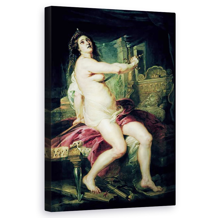 Tablou canvas - Peter Paul Rubens - Moartea lui Dido , 60 x 100 cm