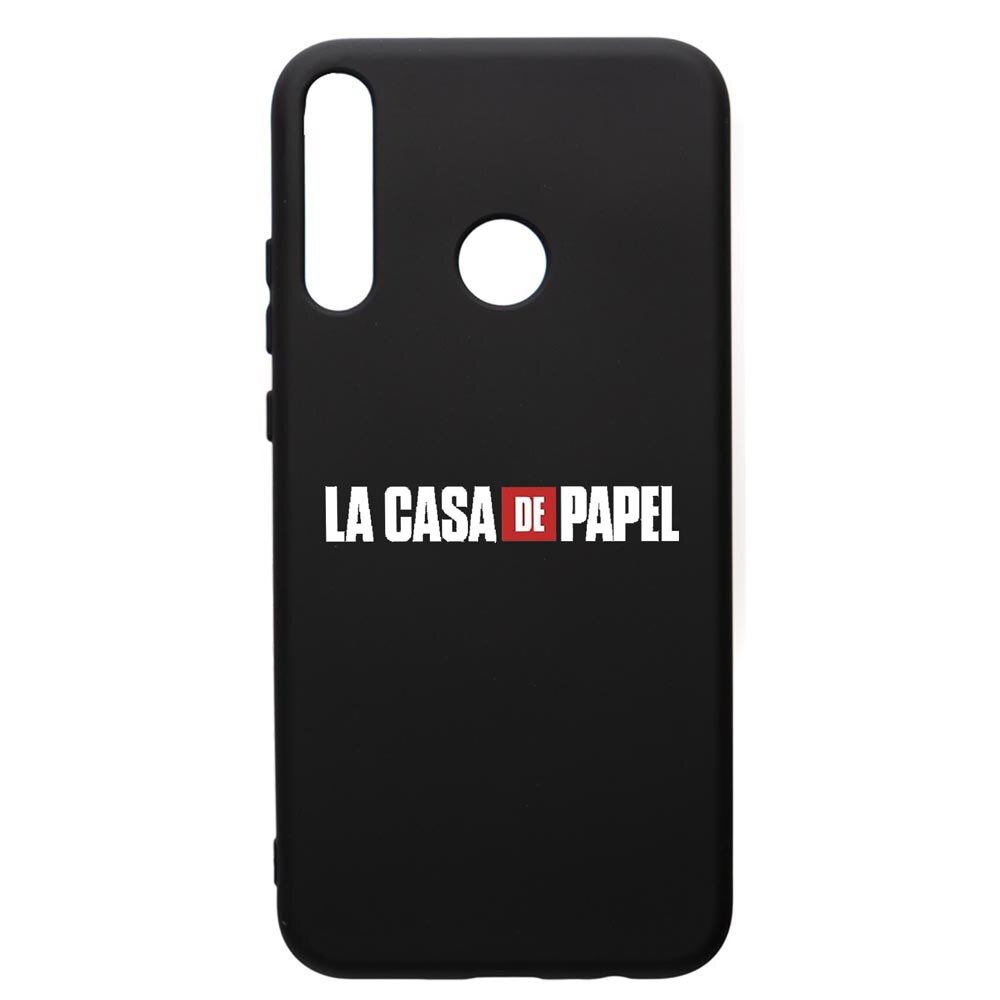 Husa de protectie Huawei P40 Lite E / Y7p, La Casa De Papel, silicon, cu interiorul din material textil, protectie camera, PB292