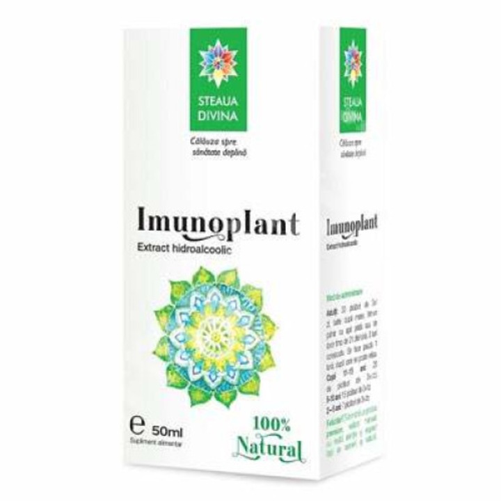 STEAUA DIVINA, Tinctura Imunoplant 50ml
