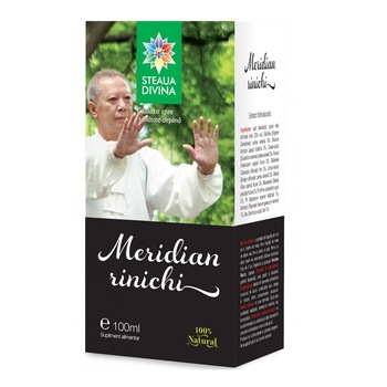 Meridian Rinichi tinctura, 100 ml, Steaua divina Meridian Rinichi tinctura, 100 ml, Steaua divina
