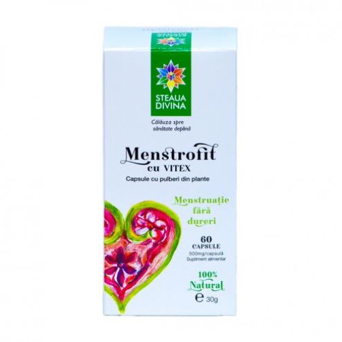 Menstrofit cu Vitex, Steaua Divina, 60 cps