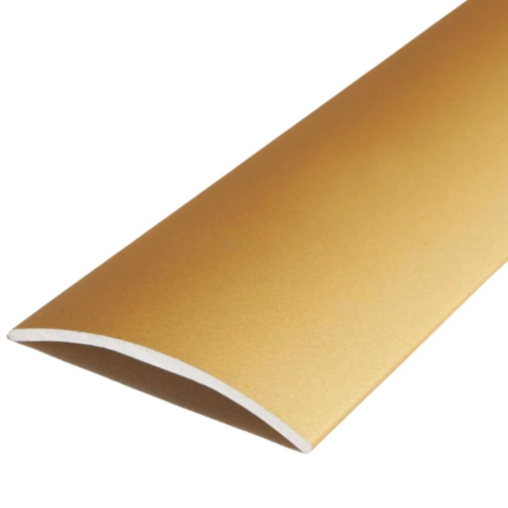 Profil de Trecere 4713, 2.7m, Aluminiu Neted Neperforat, Auriu