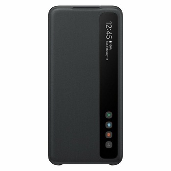 Husa de protectie Smart Clear View Cover pentru Samsung Galaxy S20/ S20 5G, flip cover, Negru, BBL2028 Husa de protectie Smart Clear View Cover pentru Samsung Galaxy S20/ S20 5G, flip cover, Negru, BBL2028
