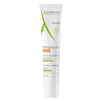 Crema reparatoare A-Derma Epitheliale A.H. Ultra pentru piele cicatrizata, 40 ml Crema reparatoare A-Derma Epitheliale A.H. Ultra pentru piele cicatrizata, 40 ml