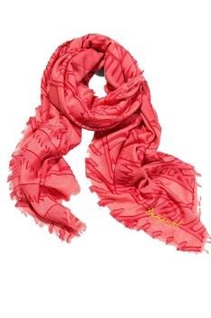 Esarfa, Desigual 72W9WA5, Rosu, 70x210 cm Esarfa, Desigual 72W9WA5, Rosu, 70x210 cm