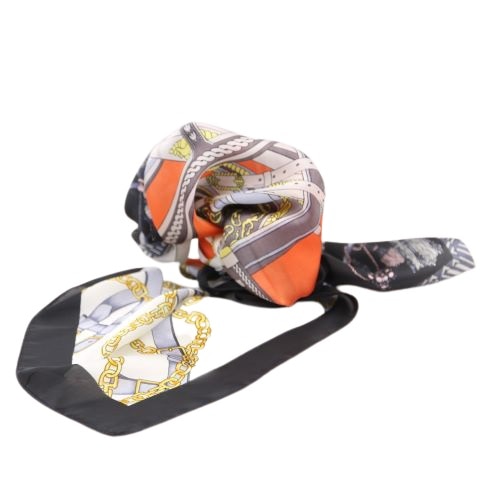 Esarfa dama caza pelletteria vascoza imprimeu multicolor 70 x 70 cm