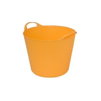 Galeata flexibila ARTPLAST cu 2 manere FLEXBAG portocaliu capacitate 25 L diametru 38 Galeata flexibila ARTPLAST cu 2 manere FLEXBAG portocaliu capacitate 25 L diametru 38