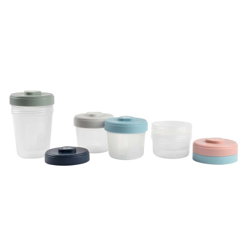 Set 6 recipiente hrana Beaba 2x90ml, 2x150, 2x250 ml