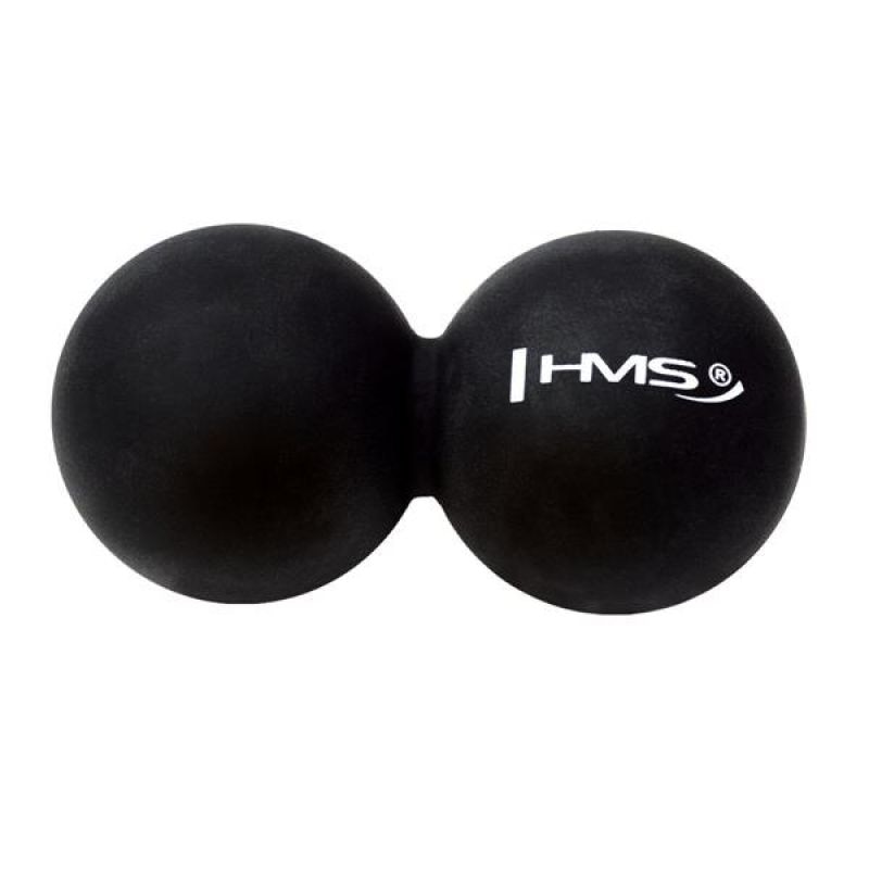 Bila dubla masaj, HMS Lacrosse, 12.5 x 6.5 cm, negru