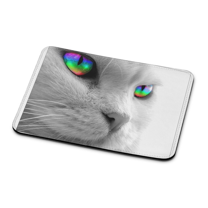 Премиум подложка за мишка Rainbow cat 1422