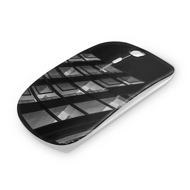 Mouse fara fir, Mobiltokguru, Black White Architecture 8922