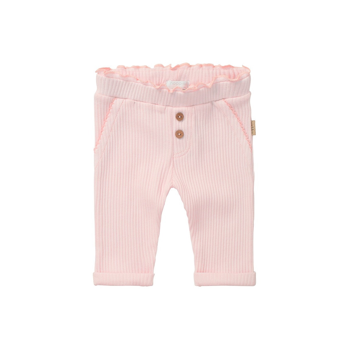 Pantaloni fete, Noppies, bumbac organic, Mascouche, roz