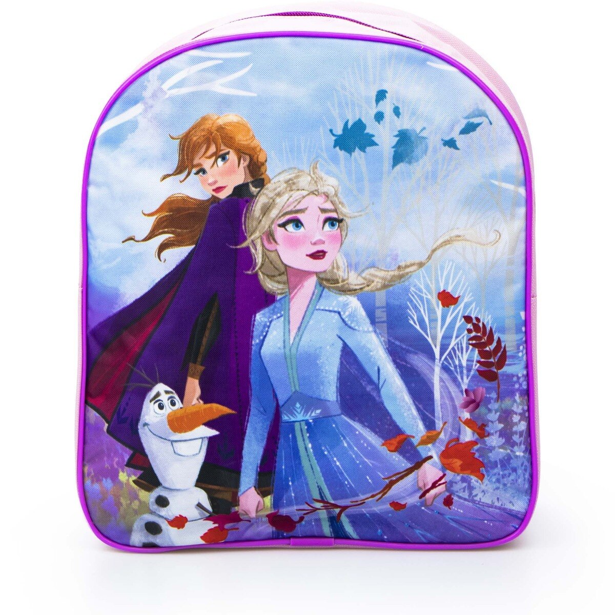 Ghiozdan copii Disney - Frozen - Anna Elsa si Olaf, multicolor, inaltime 30 cm