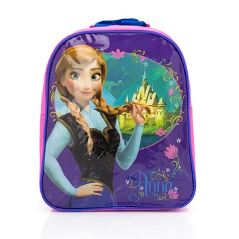 Ghiozdan copii Disney - Frozen - Anna, multicolor, inaltime 25 cm Ghiozdan copii Disney - Frozen - Anna, multicolor, inaltime 25 cm