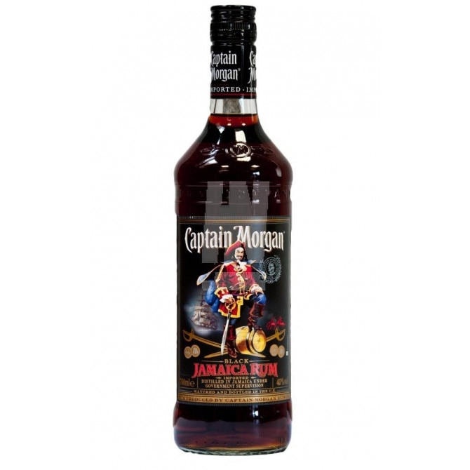 Rom negru Captain Morgan Jamaica, 40% alc., 0.7L, Jamaica