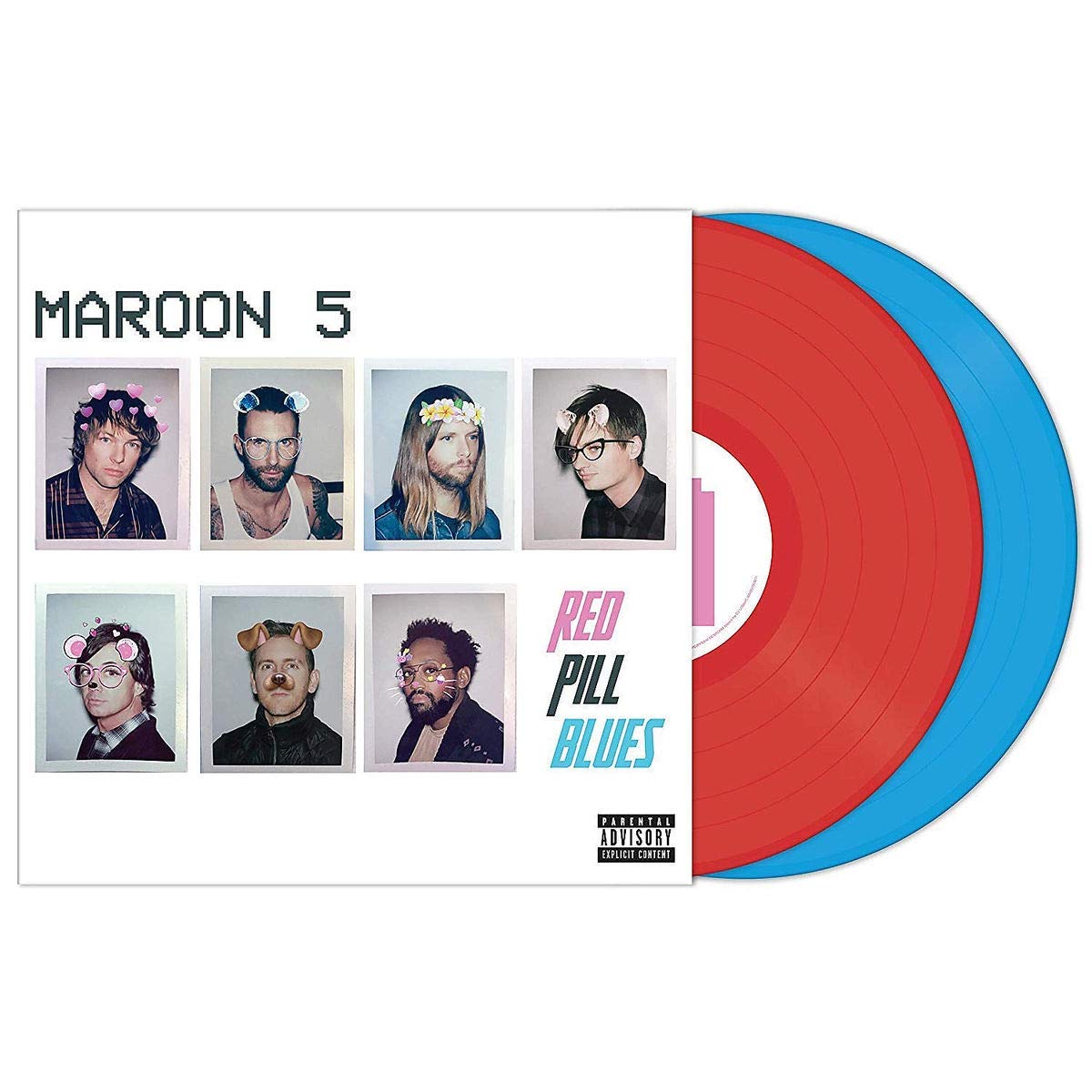 Maroon 5-Red Pill Blues (Coloured Blue Red Disc)(Limited Edition)-2LP