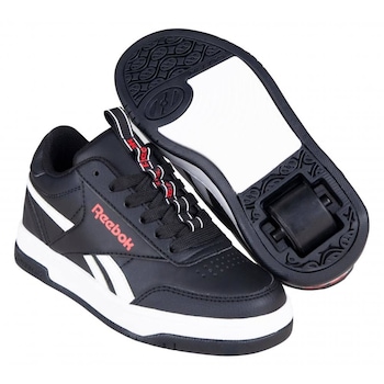 Heelys - Gurulós cipő - X Reebok CL Court Low core black/white/vector red, 40,5, Többszínű