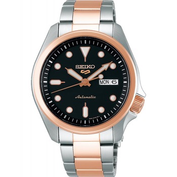 Ceas barbatesc Seiko 5 SRPE58K1 Automatic Argintiu, Rose gold Ceas barbatesc Seiko 5 SRPE58K1 Automatic Argintiu, Rose gold