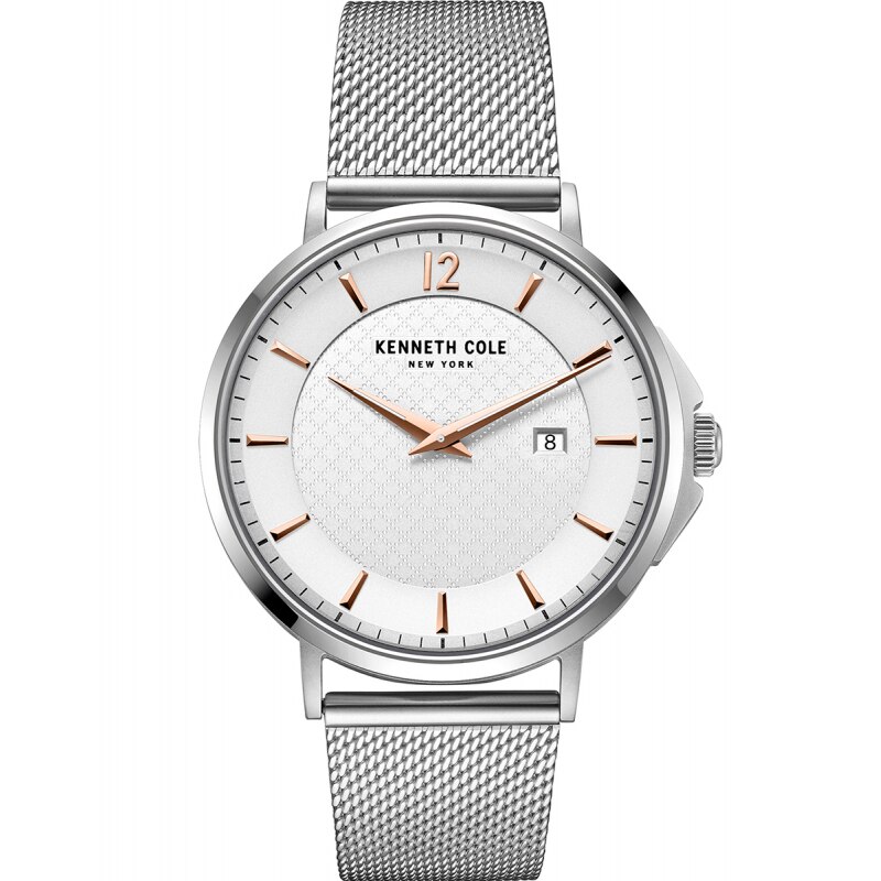 Ceas barbatesc Kenneth Cole KC50778003 Quartz Argintiu