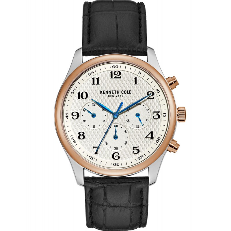 Ceas barbatesc Kenneth Cole KC50841011 Quartz Argintiu, Rose gold