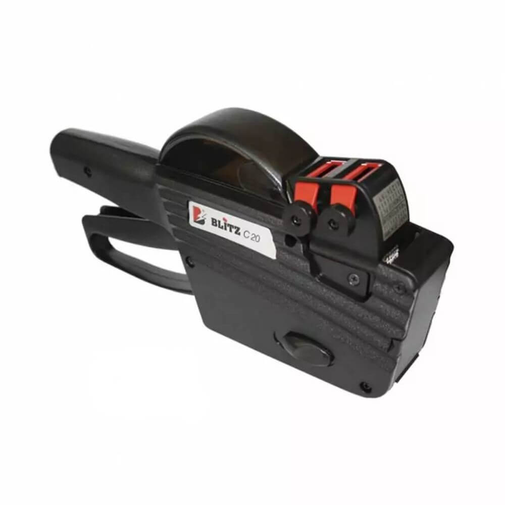 Marcator de Pret BLITZ C20 Doua Randuri, 20 Caractere, 26x16 mm - Aparat de Etichetat
