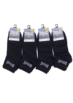 Set 3 perechi sosete barbati, Everlast, Negru Set 3 perechi sosete barbati, Everlast, Negru