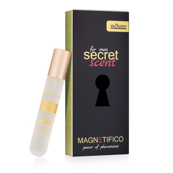 Парфюм с феромони Lovely Lovers Magnetifico Secret Scent, Мъжки, 20 мл