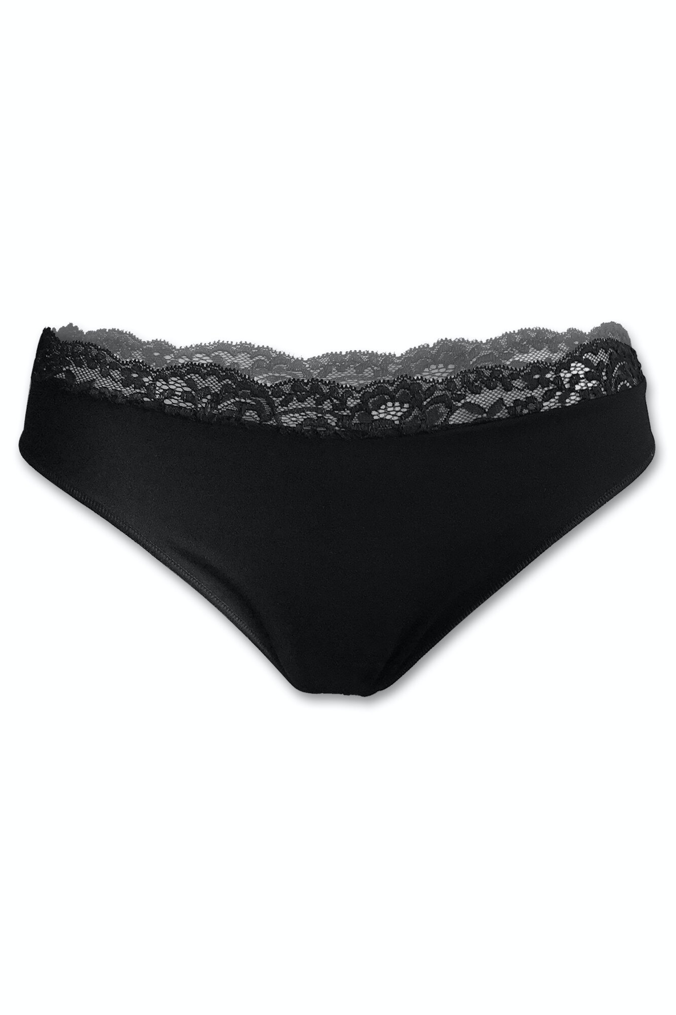 Lenjerie intima Tanga Cotton Club, Negru