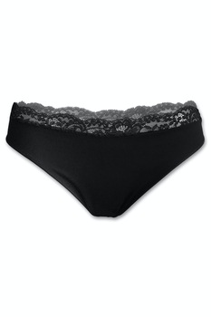 Lenjerie intima Tanga Cotton Club, Negru Lenjerie intima Tanga Cotton Club, Negru