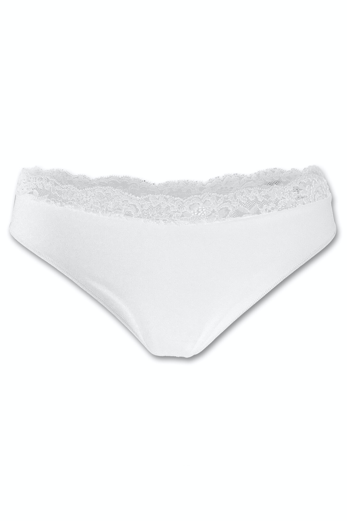 Lenjerie intima Tanga Cotton Club, Alb