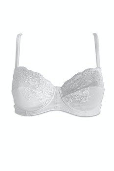 Sutien Dantela Cotton Club, Alb Sutien Dantela Cotton Club, Alb