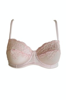 Sutien Dantela Cotton Club, Roz pal Sutien Dantela Cotton Club, Roz pal