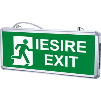 Corp de ilumunat de urgenta cu led aplicat/atarnat 1 fata exit usa Corp de ilumunat de urgenta cu led aplicat/atarnat 1 fata exit usa