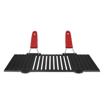 Grill fonta cu manere din silicon, 40 x 25 cm - LAVA Grill fonta cu manere din silicon, 40 x 25 cm - LAVA