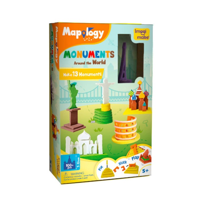 A Világ 7 csodája habszivacs kreatív szett