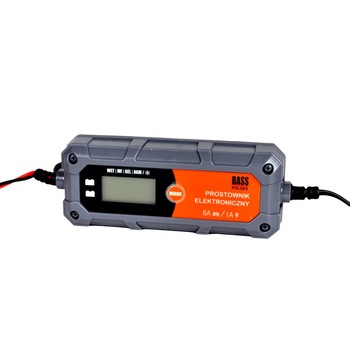 Redresor electronic 6/12V 6A 160Ah pentru baterii cu gel AGM & STD si plumb-acid, Bass Polska Redresor electronic 6/12V 6A 160Ah pentru baterii cu gel AGM & STD si plumb-acid, Bass Polska