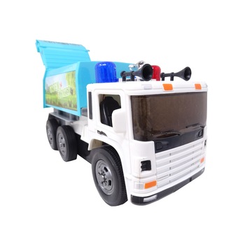 Masina cu telecomanda Salamandra Kids®, Masina de Gunoi Bio, Lumini si Sunete 2.4GHz, Verde Masina cu telecomanda Salamandra Kids®, Masina de Gunoi Bio, Lumini si Sunete 2.4GHz, Verde