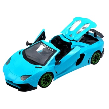 Masina Sport-Cabrio cu lumini, usi care se deschid, acumulator, telecomanda 27 Mhz, scara 1:14 Masina Sport-Cabrio cu lumini, usi care se deschid, acumulator, telecomanda 27 Mhz, scara 1:14