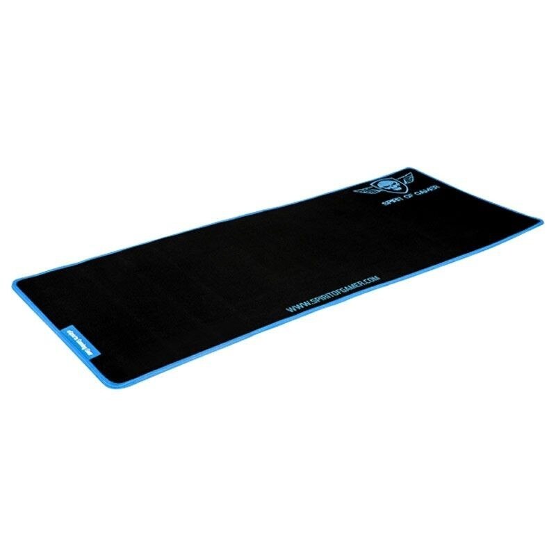 Mousepad, Spirit Of Game,r Victory Blue XXL, Negru/Albastru, 30 x 78 cm