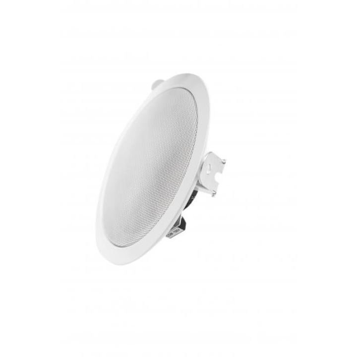 Стенен високоговорител FOX FXCS-P6510FR, 6", 5/10W, 100V, Метал, Бял