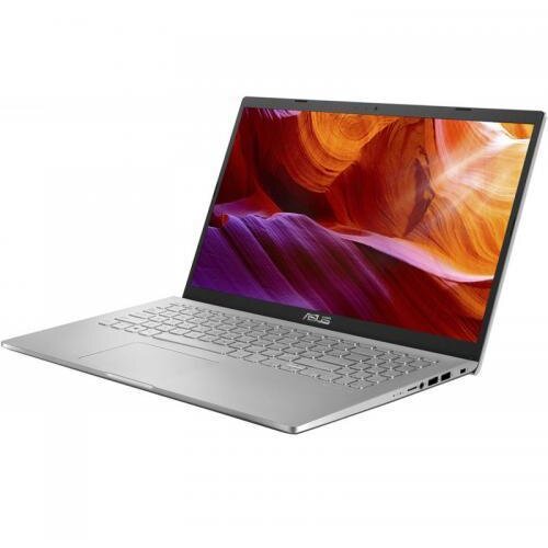 Laptop Asus M509DA-BQ912 cu procesor AMD Ryzen 3 3250U pana la 3.5 GHz, 15.6 Full HD, 8GB DDR4, SSD 256GB, AMD Radeon RX Vega 3, No OS, Transparent Silver