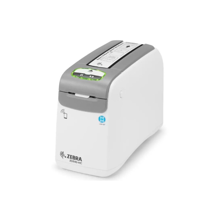Imprimanta termica de bratari Zebra ZD510-HC, 300 DPI, DT, ethernet